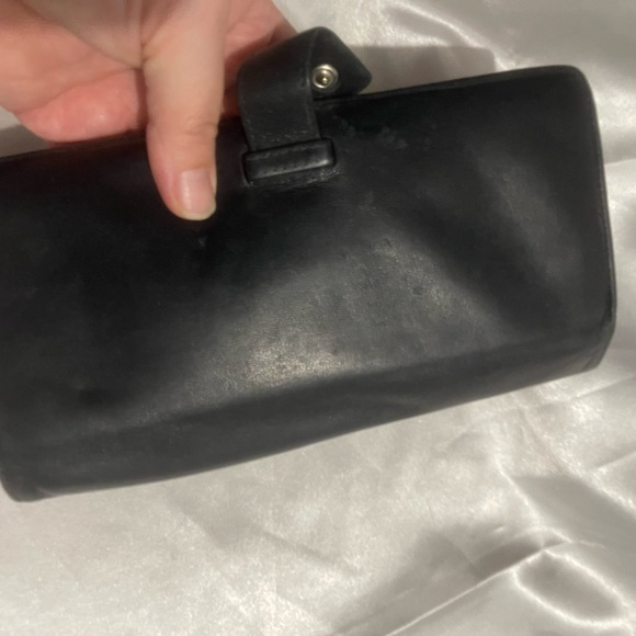 LOEWE MADRID Wallet Anagram Logo Long Bifold Leather Black Spain - Picture 9 of 9